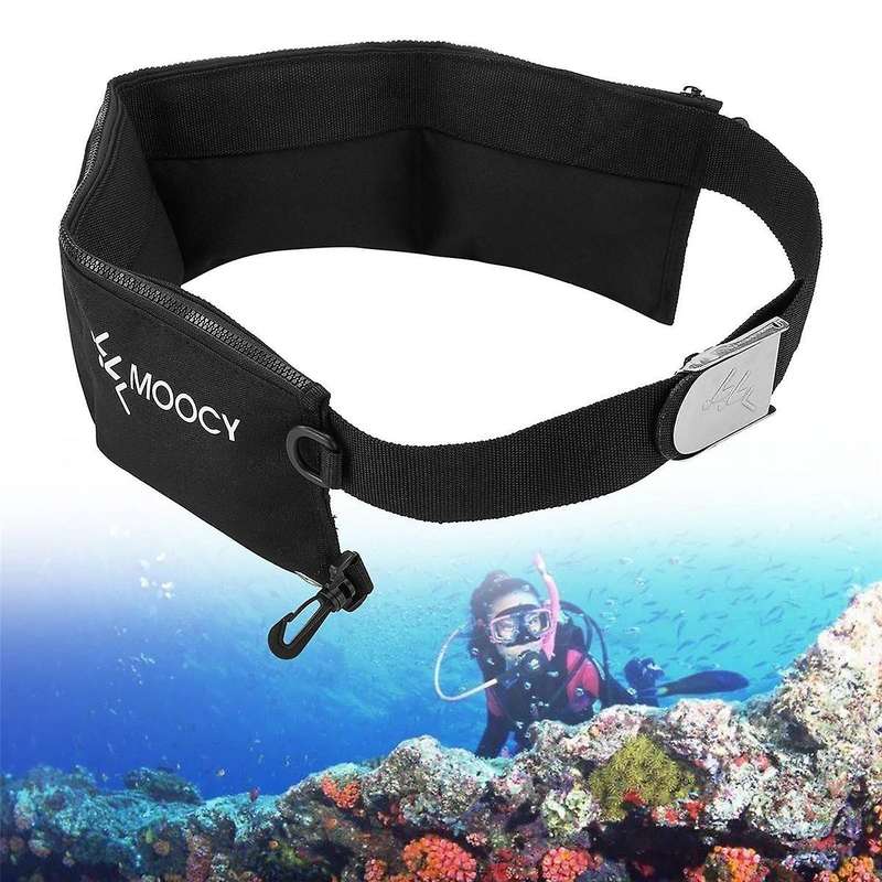 Diving Weight Belt with 4 Pockets Diving Weight Belt Sports Diving Belt, Swimming Accessories Equi