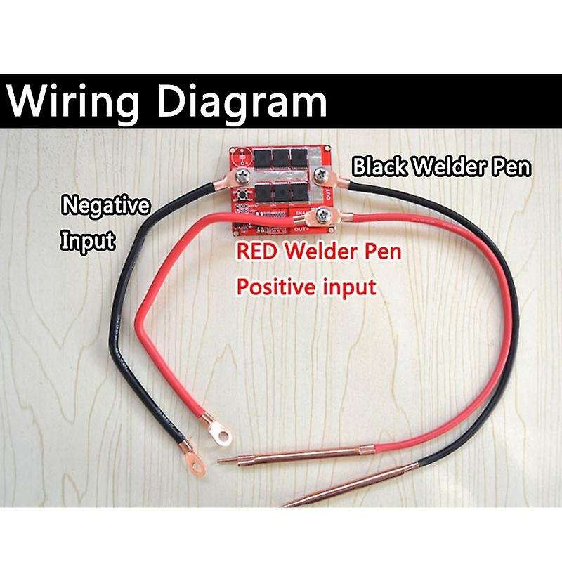 Diy 6Mos Portable Battery Energy Storage Spot Welding Machine 12V Pcb CircUit Board Welding EqUipmen