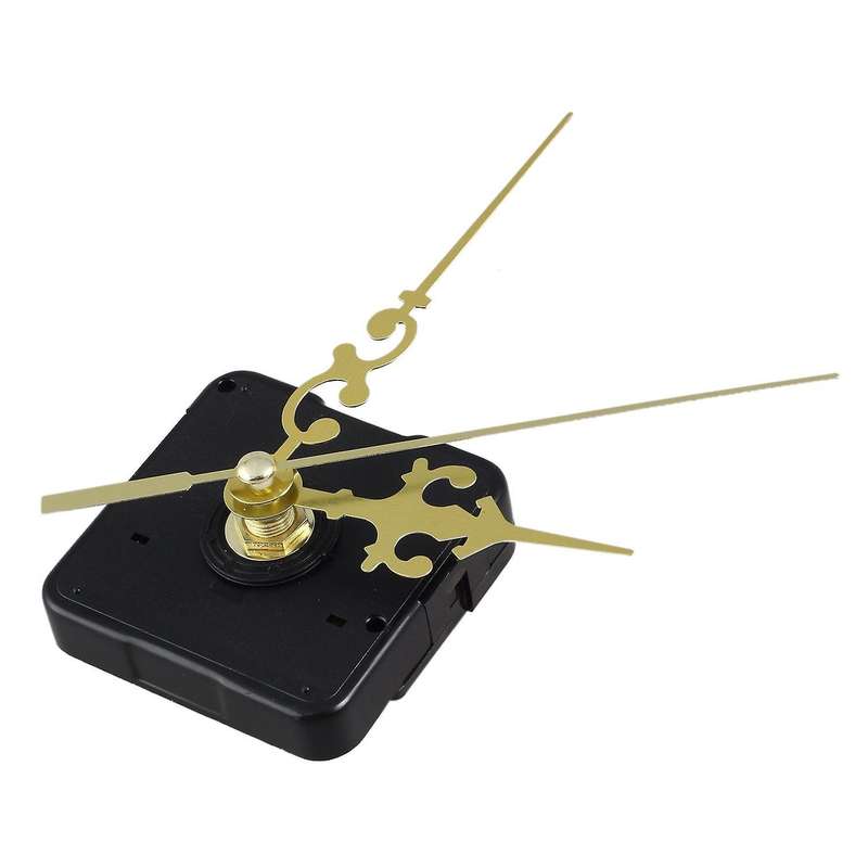 DIY Clock plastic+Metal Texture Wall Clock Retro Wall Clock movement Accessories Gold