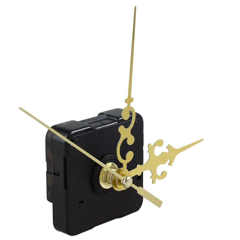 DIY Clock plastic+Metal Texture Wall Clock Retro Wall Clock movement Accessories Gold