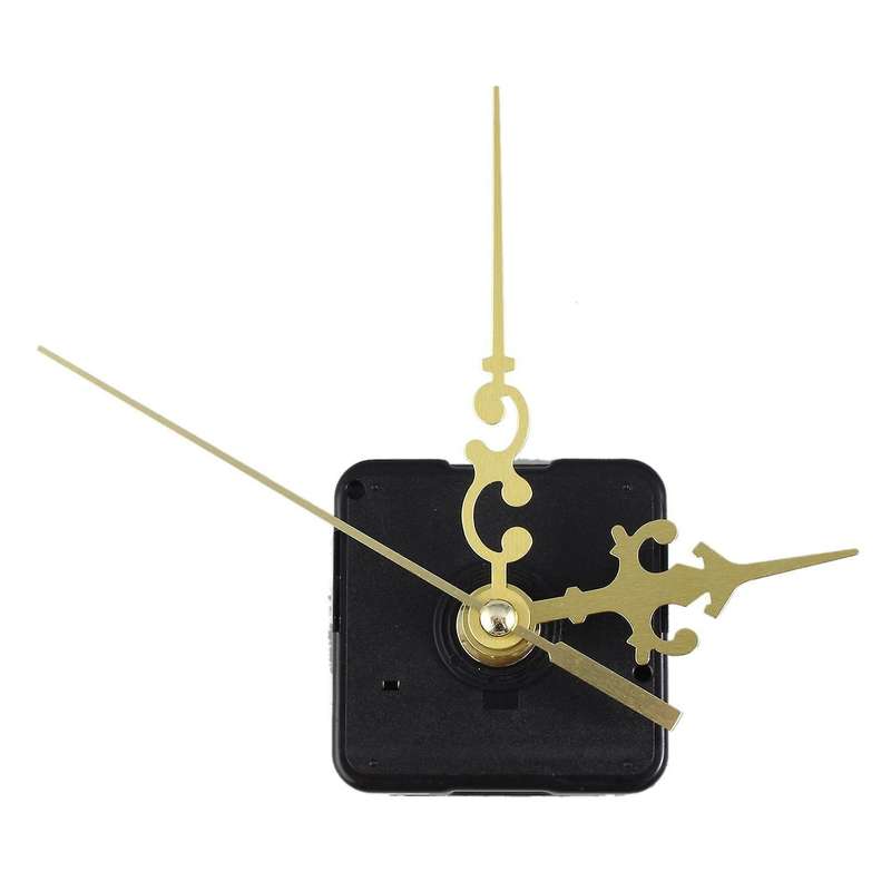 DIY Clock plastic+Metal Texture Wall Clock Retro Wall Clock movement Accessories Gold