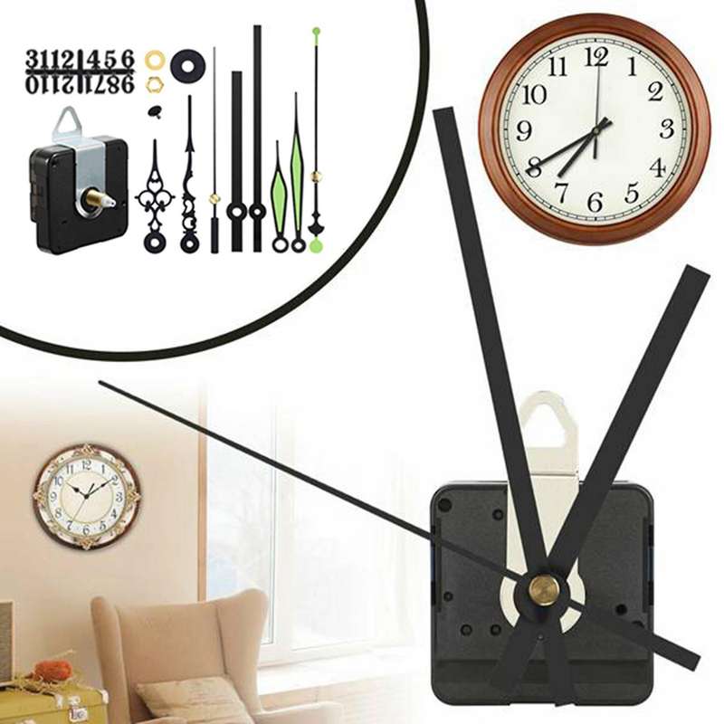 Diy Clock Quartz Clock Movement Mechanism Glowing Hands Quartz Clock Motor Kit for Clock Replacemen