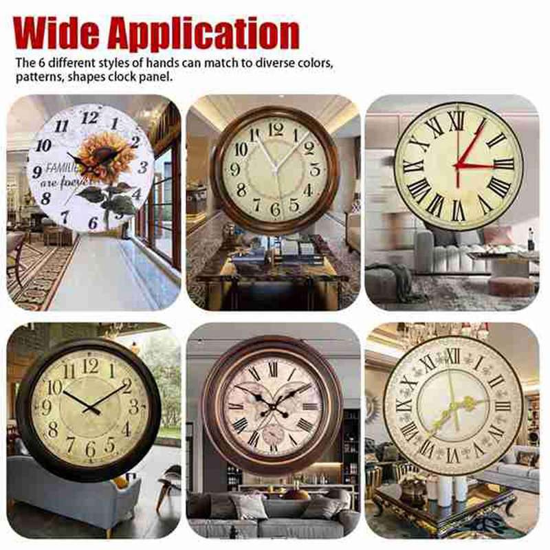 Diy Clock Quartz Clock Movement Mechanism Glowing Hands Quartz Clock Motor Kit for Clock Replacemen