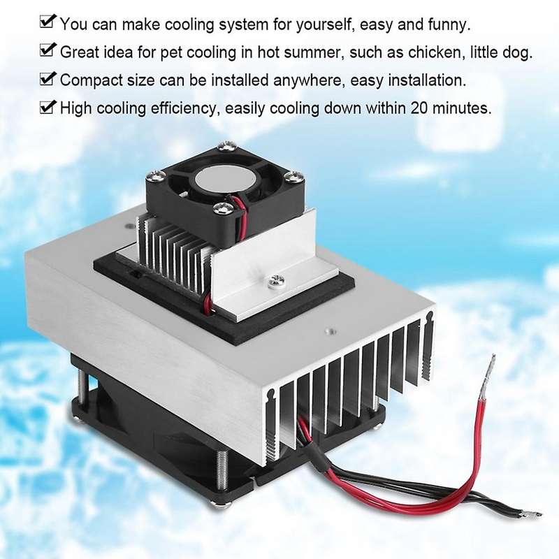 DIY Cooling System Kit Semiconductor Thermoelectric Peltier Refrigeration Cooling System Air Conditi