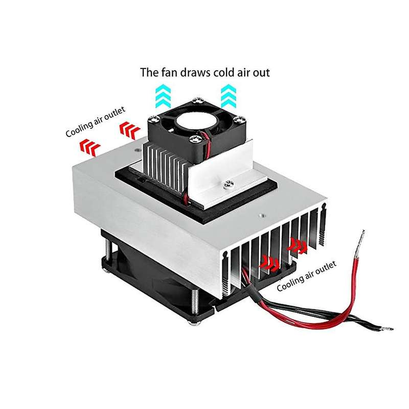 DIY Cooling System Kit Semiconductor Thermoelectric Peltier Refrigeration Cooling System Air Conditi