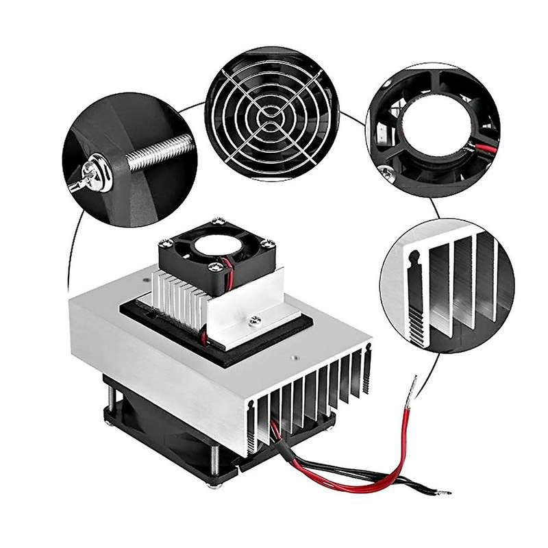 DIY Cooling System Kit Semiconductor Thermoelectric Peltier Refrigeration Cooling System Air Conditi