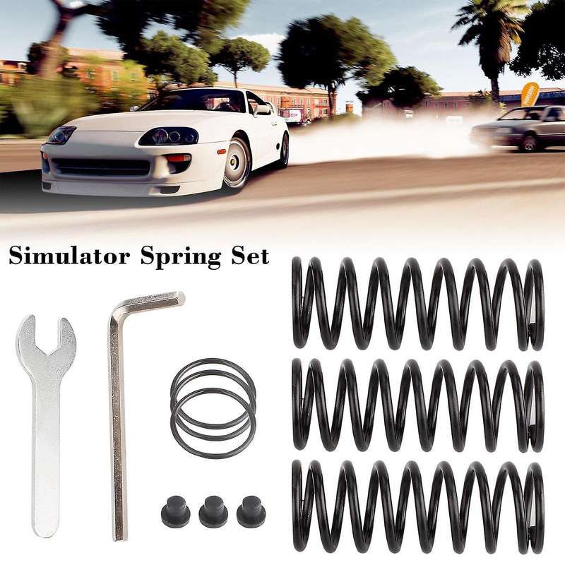 Diy Complete Brake Throttle Clutch Pedal Spring for G25 G27 G29 Racing Wheel Reinforced Spring