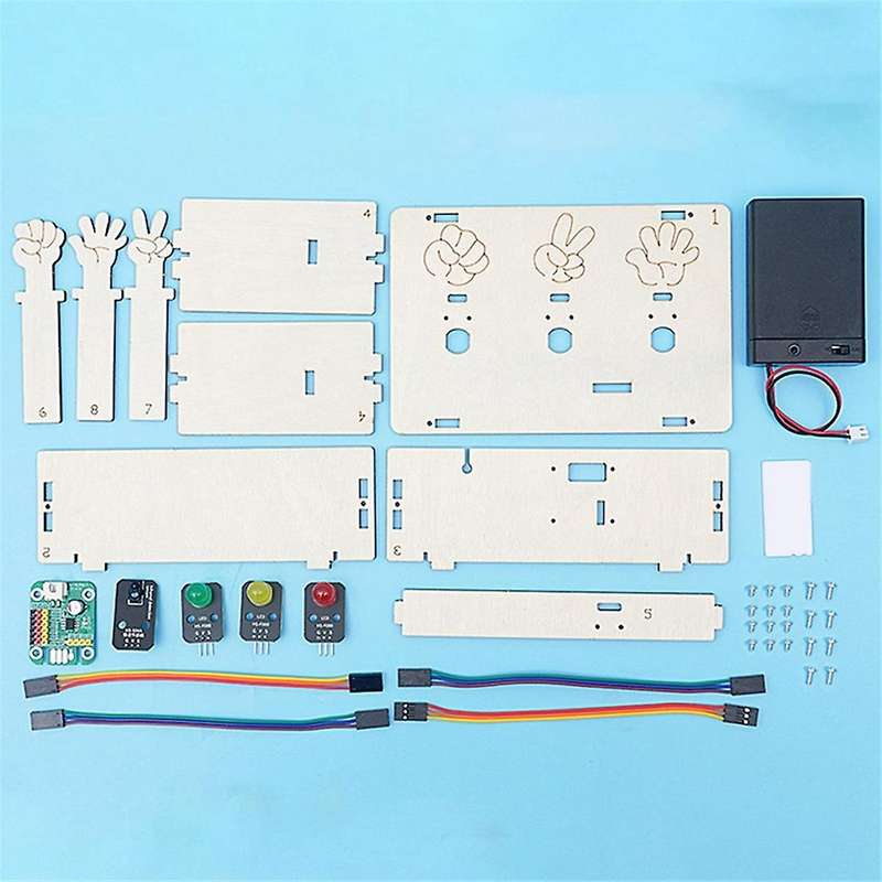 Diy Handmade Small Craft Smart Guessing Machine Learning Aids Science Class Steam Experiment Kit