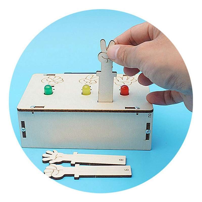 Diy Handmade Small Craft Smart Guessing Machine Learning Aids Science Class Steam Experiment Kit