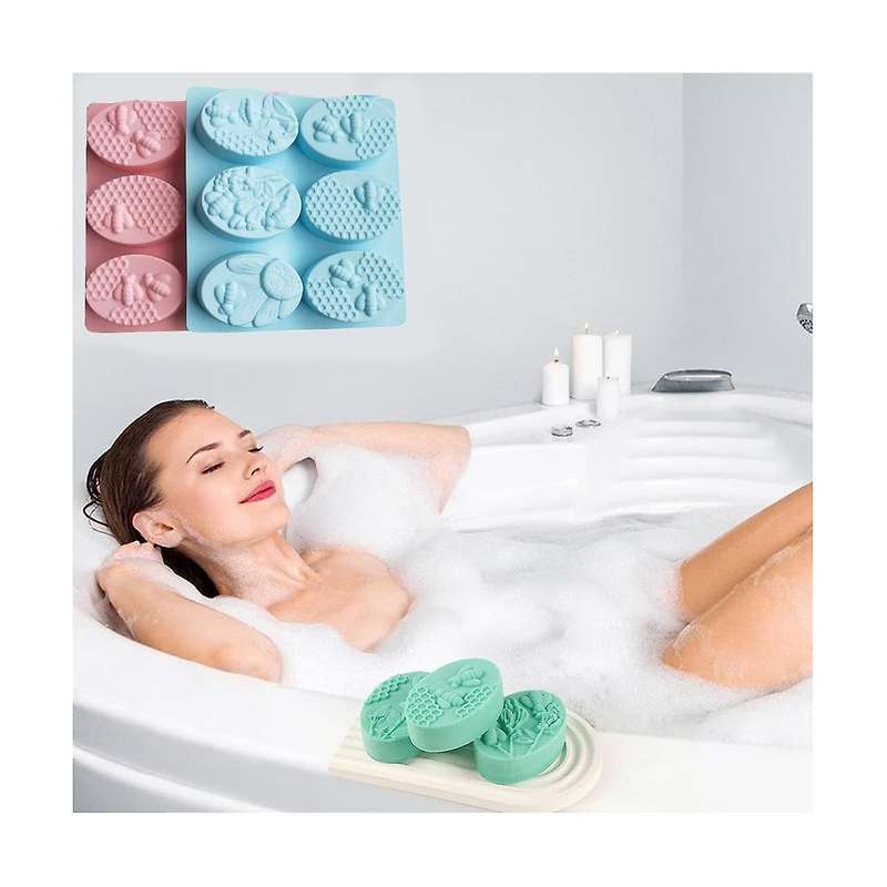 Diy Handmade Soap Mold Oval Honeycomb Silicone Mold Handmade Soap Mold Supplies Classic Handmade Si