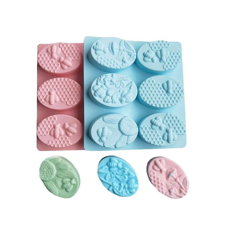 Diy Handmade Soap Mold Oval Honeycomb Silicone Mold Handmade Soap Mold Supplies Classic Handmade Si