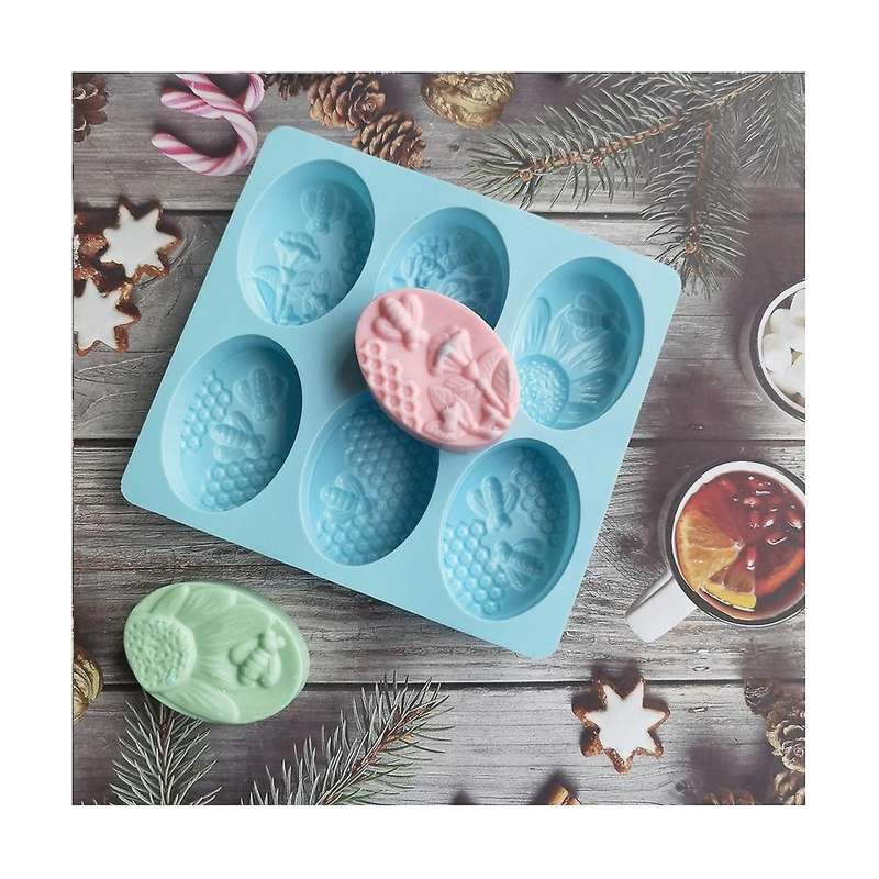 Diy Handmade Soap Mold Oval Honeycomb Silicone Mold Handmade Soap Mold Supplies Classic Handmade Si