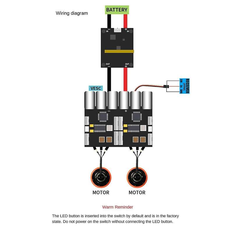 Diy Eletric Speed Controller Kit Fsesc 75100 + Bluetooth Module Based On Scooter Accessories
