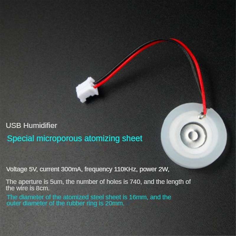DIY Mist Maker and Driver Kit USB Humidifier Circuit Board STG Atomizer Controllable Humidity Timing