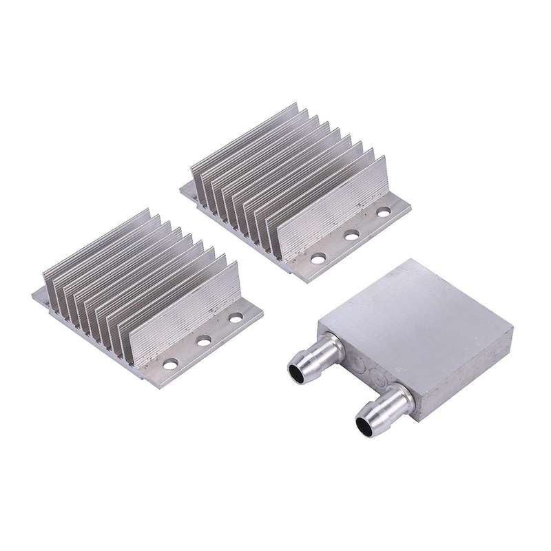 Diy Kits Thermoelectric Peltier Refrigeration Cooling System Water Cooling+ Fan+ 2pcs Tec1-12706 Co