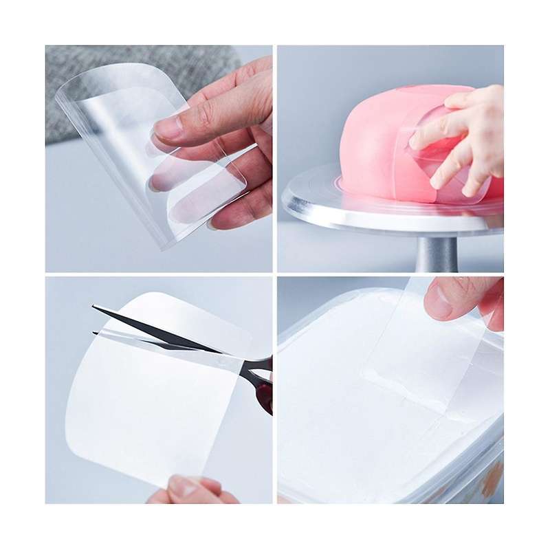 Diy Plastic Cake Soft Scratch Mousse Cream Spatula Edge Cutter Cupcake Baking Decorating Kitchen Too