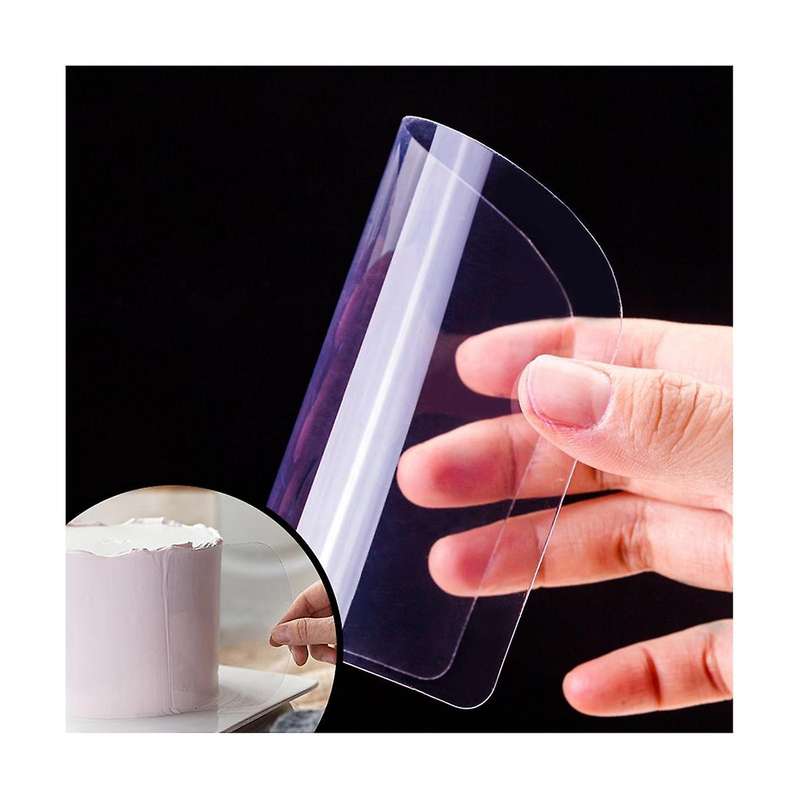 Diy Plastic Cake Soft Scratch Mousse Cream Spatula Edge Cutter Cupcake Baking Decorating Kitchen Too