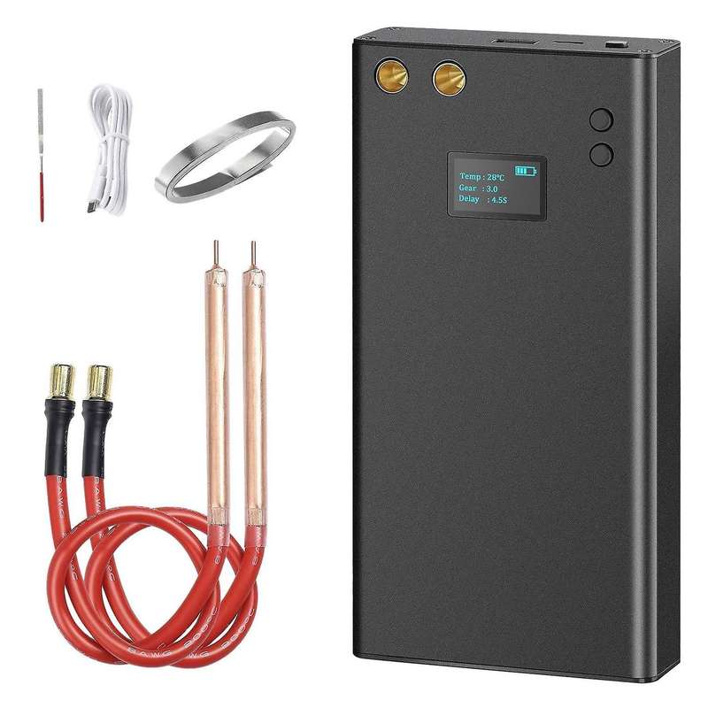 DIY Portable Spot Welding Machine Spot Welding Equipment Energy Storage 7500MAh for DIY 18650 with T