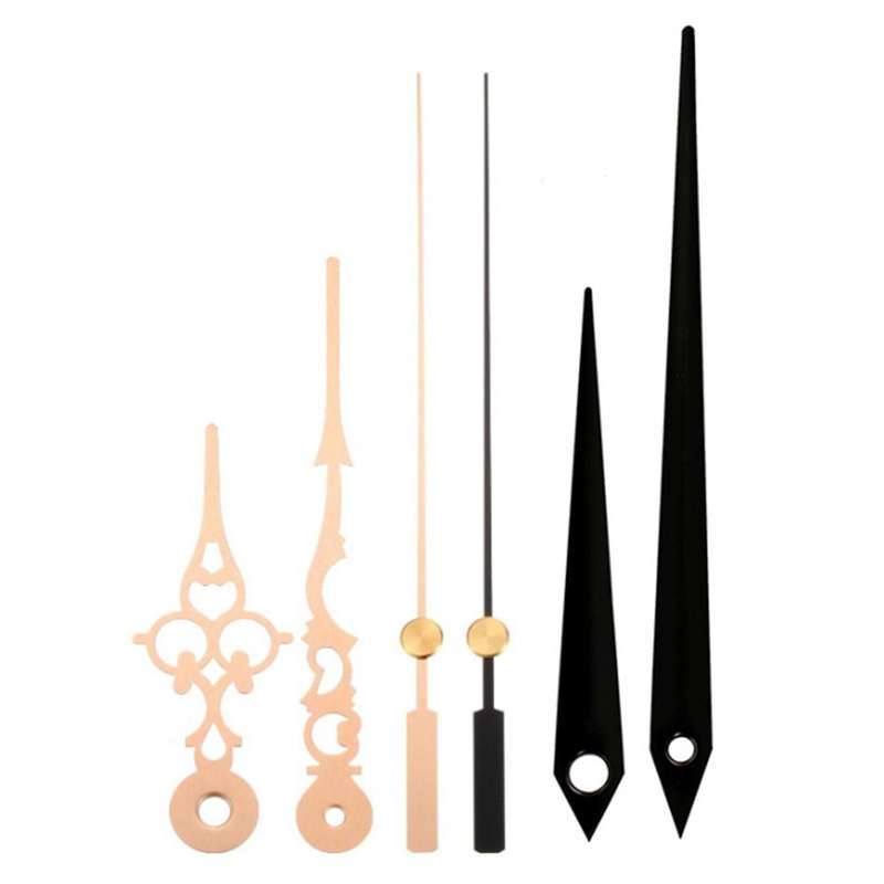 DIY Quartz Pendulum Clock Movement Mechanism Clock Kit with 2 Pairs Different Hands Wall Clock Repa
