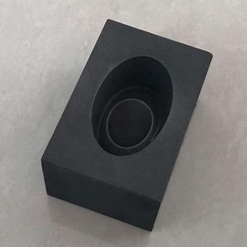DIY Silver Gold Ingot Mold Graphite Crucible Mold Melting Casting Refining Tools Metal Casting Refin