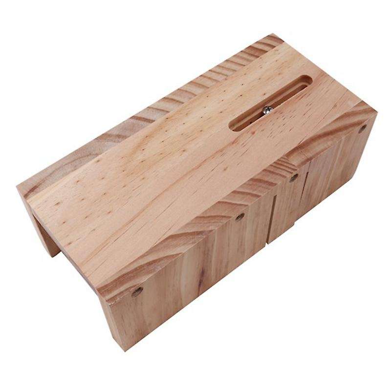 DIY Soap Silicone Mold Set, Adjustable Wooden Soap Knife Handmade Soap DIY Tool Silicone Soap Silico