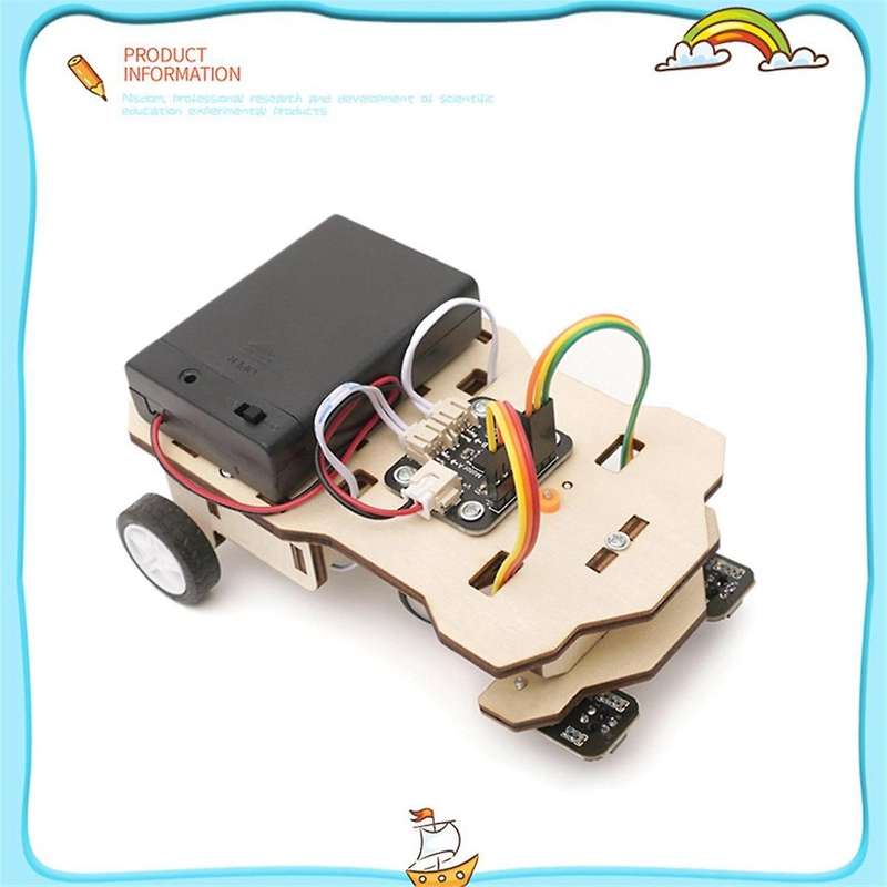 Diy Tracing Trolley Material Kits Fun Science Small Making Material Kit Teaching Experiment Model