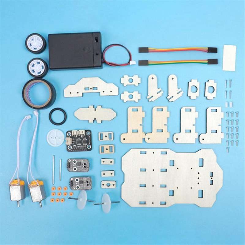 Diy Tracing Trolley Material Kits Fun Science Small Making Material Kit Teaching Experiment Model