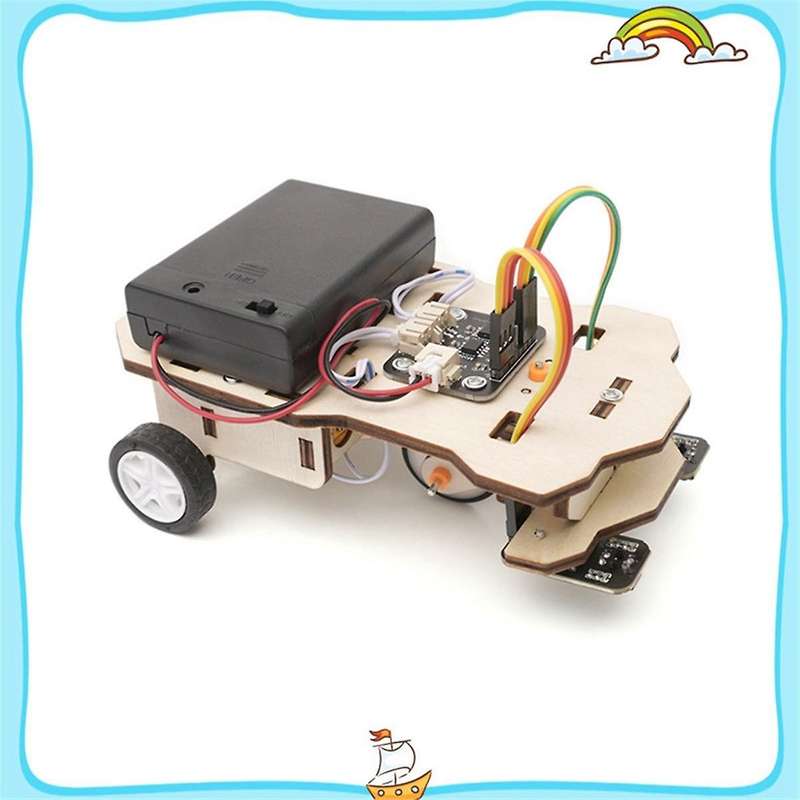 Diy Tracing Trolley Material Kits Fun Science Small Making Material Kit Teaching Experiment Model