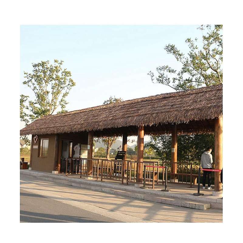 Diy Straw Roof Rug Decor Grass Mat Palm Thatch Roll Deck Decor Decorative Straw Roof Panels Shutters