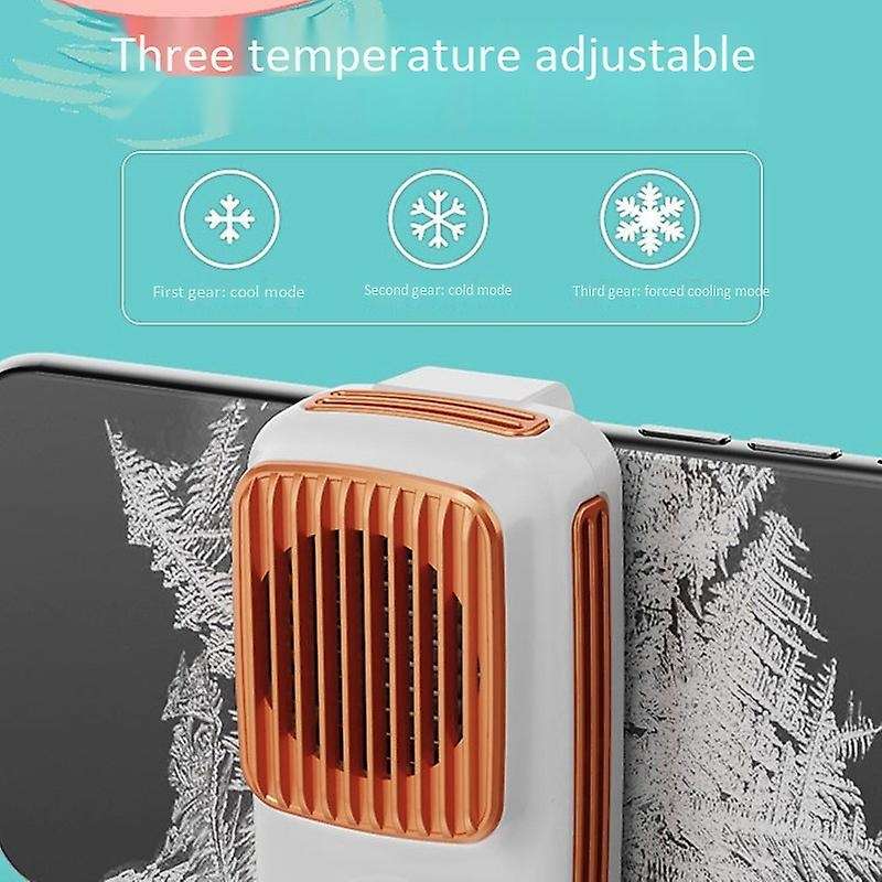 DL03 Phone Cooler 3 Gears Adjustable Semiconductor Radiator Gamer Cooling Fan for Mobile Phone for P