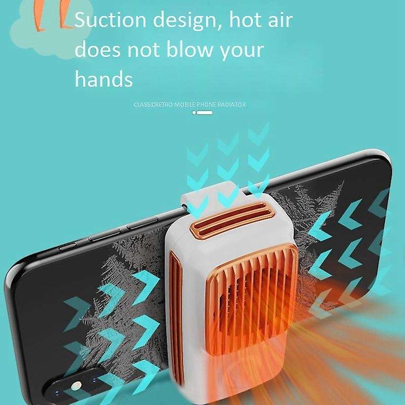 DL03 Phone Cooler 3 Gears Adjustable Semiconductor Radiator Gamer Cooling Fan for Mobile Phone for P