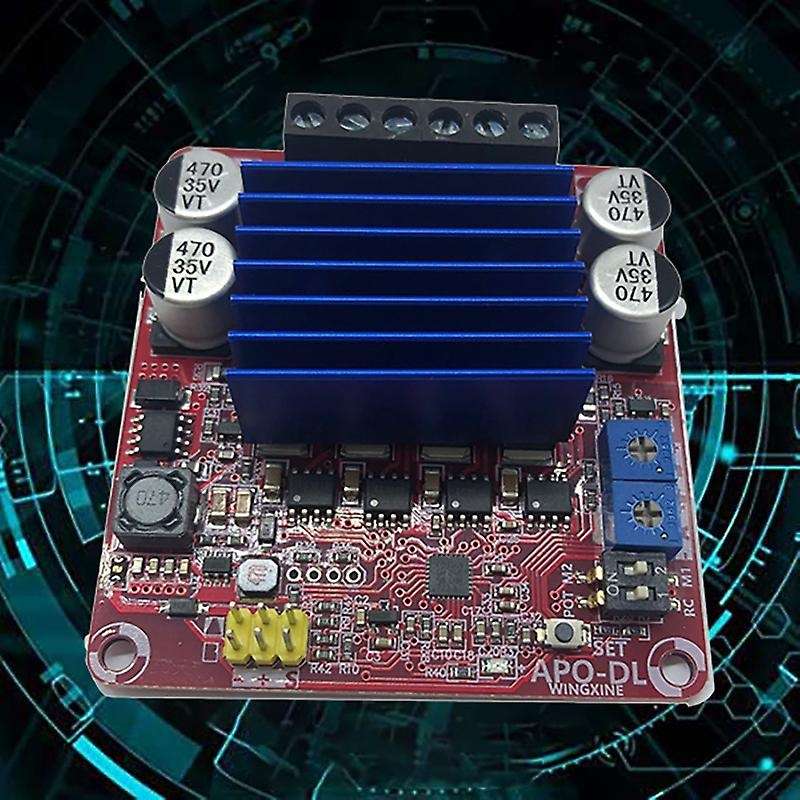 -DL Dual-Channel ESC Motor Driver DC7V-24V 240W Output Balance Adjustment for Dual-Drive Tracked Veh