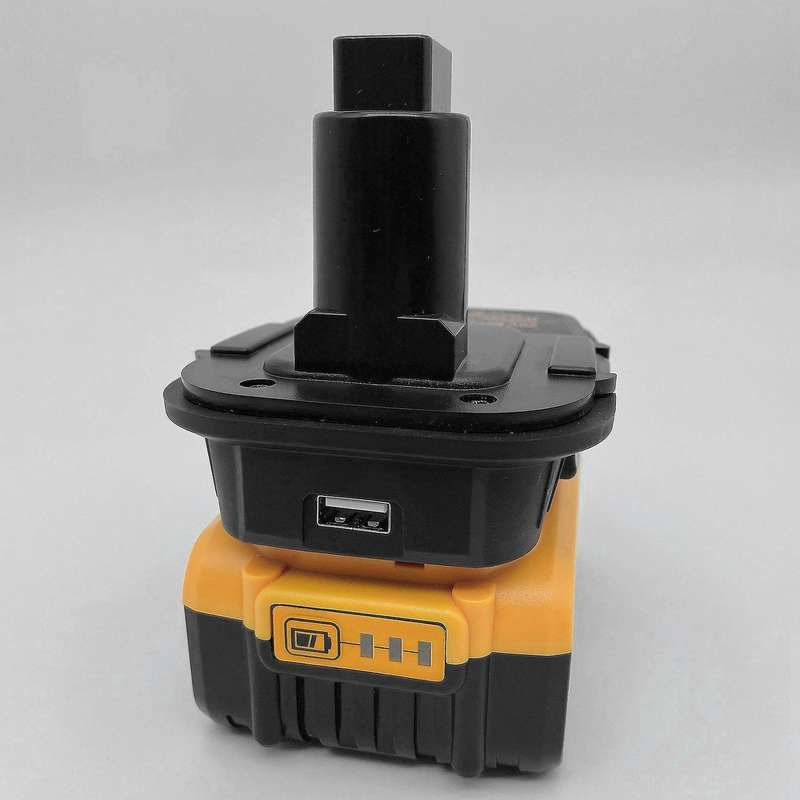 DM18D Adapter Suitable for Dewei to Nickel 14.4V-18V Lithium Battery Tool Converter