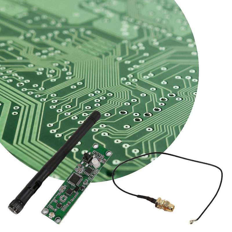 DMX512 2.4G LED Wireless Light Module LEDs PCB Transmitter Receiver with Controller Antenna