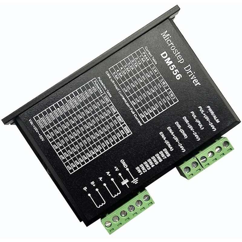 DM556 DSP Digital Stepper Motor Driver for 57/60/86 Stepper Motor NEMA23 NEMA34 Microstep Driver