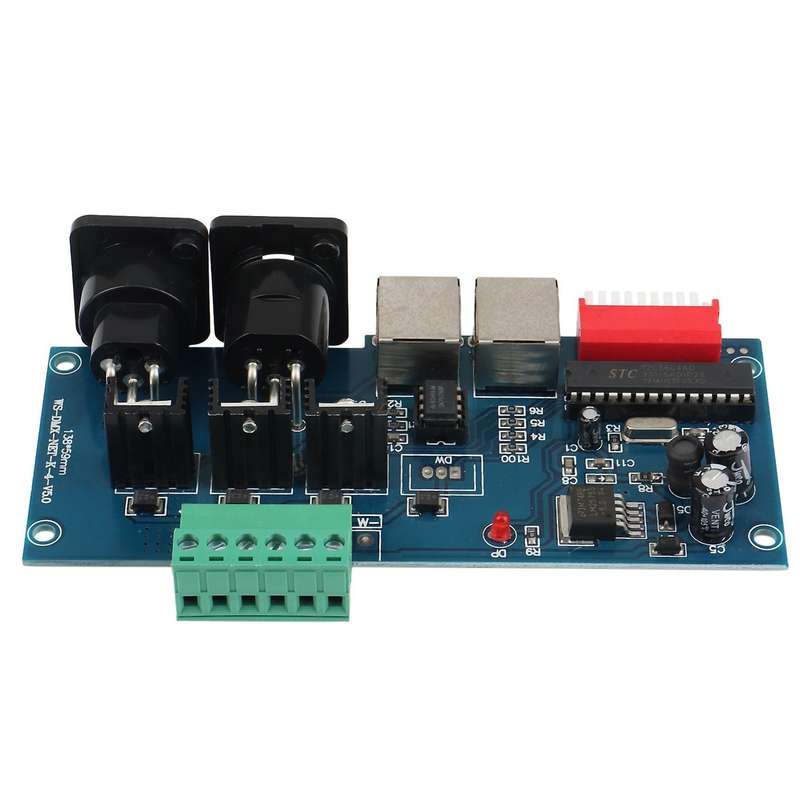 DMX512 Controller LED DMX512 Decoder RGB 3CH Controller Strip DMX-NET-K-3CH-BAN Dimmer for RGB LED S