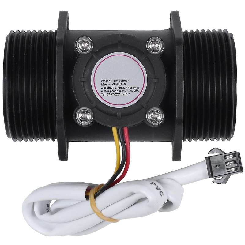 Dn40 1.5 Inch Turbine Flowmeter Water Sensor Meter Rate Control 5~150l/min