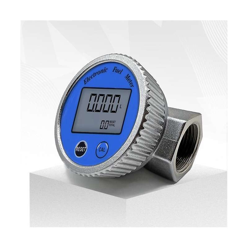 Dn20mm Flow Meter High Precision Electronic Turbine Flowmeter Methanol Digital Fuel Gauge Oil Turbin