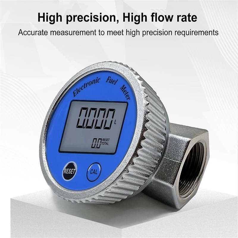 Dn25mm Flow Meter High Precision Electronic Turbine Flowmeter Methanol Digital Fuel Gauge Oil Turbin