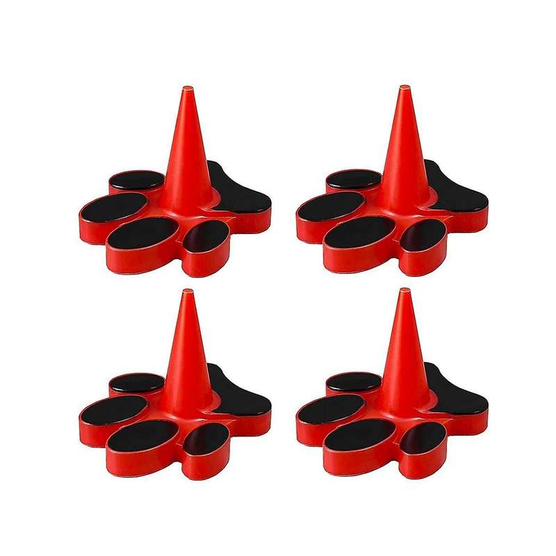 Dog Toy Holder Stopper Compatible with Classic Sizes X-s to -l, Only Plastic Paw Plug Included, 4 P