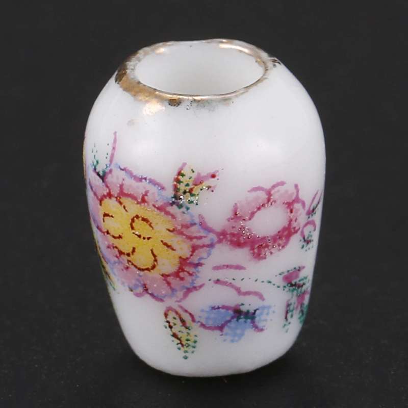 Dollhosue Miniature Modern Ceramic China Porcelain Vase 7pcs