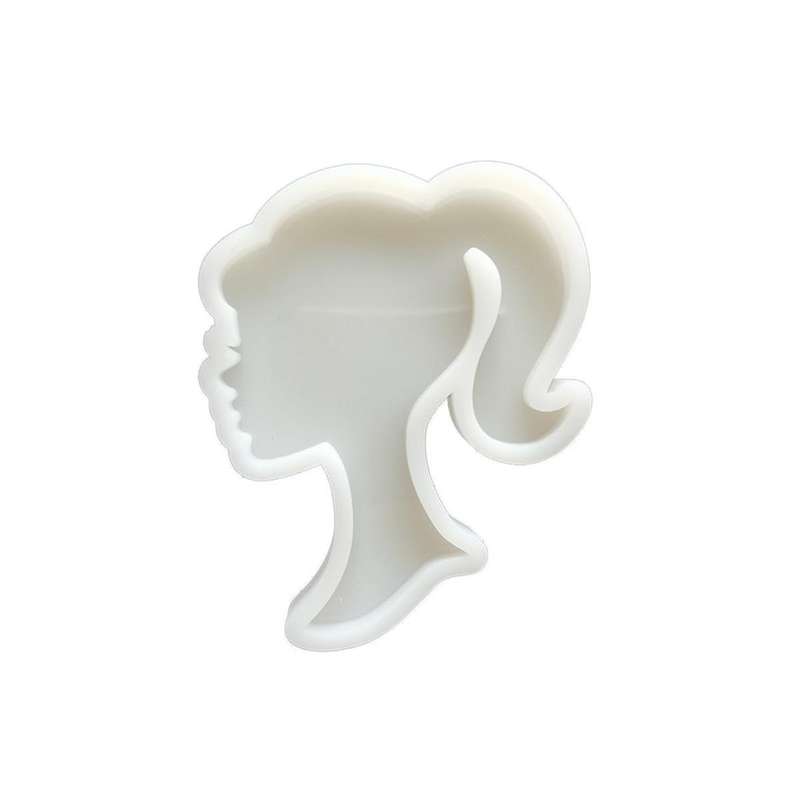 Doll Head Silicone Mold Chocolate Candy Pastry Tool Handmade Soap Polymer Clay Mould Silicone Moule