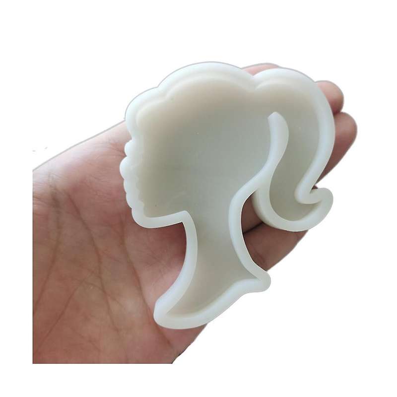 Doll Head Silicone Mold Chocolate Candy Pastry Tool Handmade Soap Polymer Clay Mould Silicone Moule