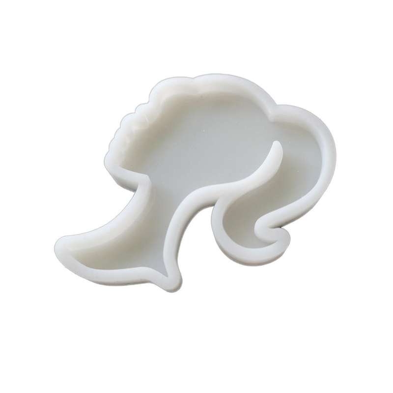 Doll Head Silicone Mold Chocolate Candy Pastry Tool Handmade Soap Polymer Clay Mould Silicone Moule