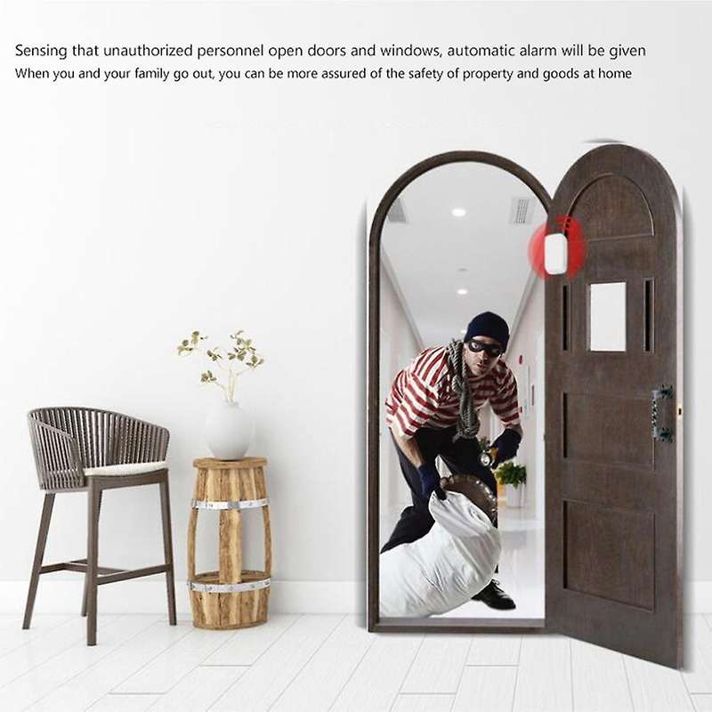 Door and Window Sensor Smart Home Devices Zigbee Wireless Security Alarm Triggers Work for Amazon Go