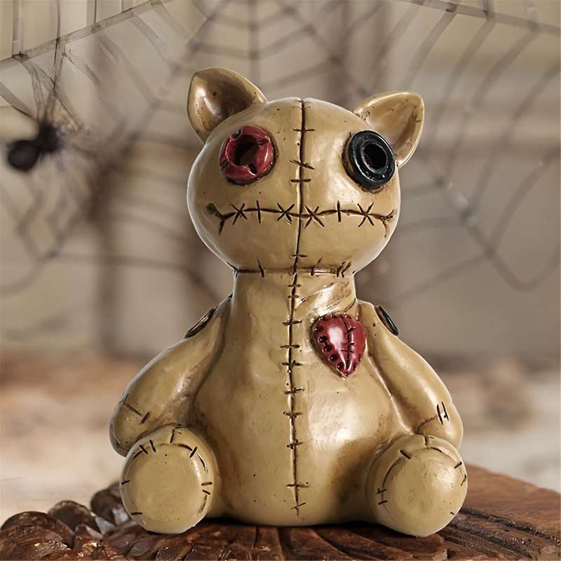 Dolls Incense Burner, Novelty Doll Cone Burner, Incense Figurine Craft, Desktop for Home Decor