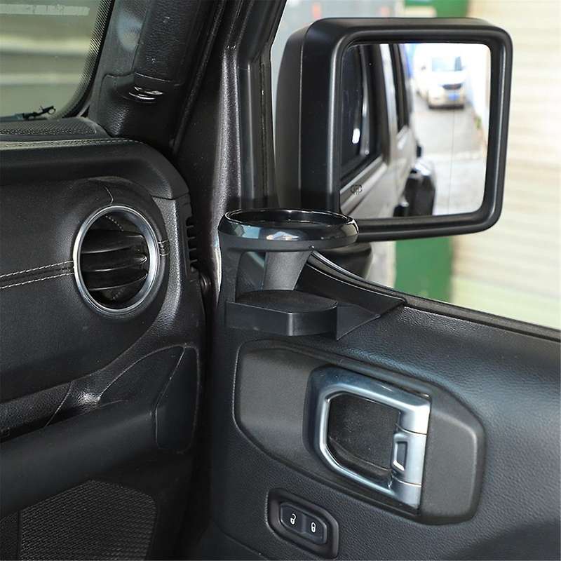Door Cup Holder Water Bottle Mount Cup Holder for Wrangler JL / JT 2018-2024 Accessories ,Right