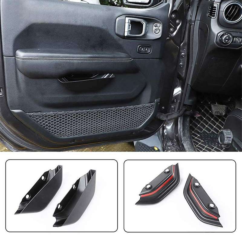Door Handle Storage Organizer Trays Grab Handle Box Interior Accessories for Wrangler JL 2018-2020 a