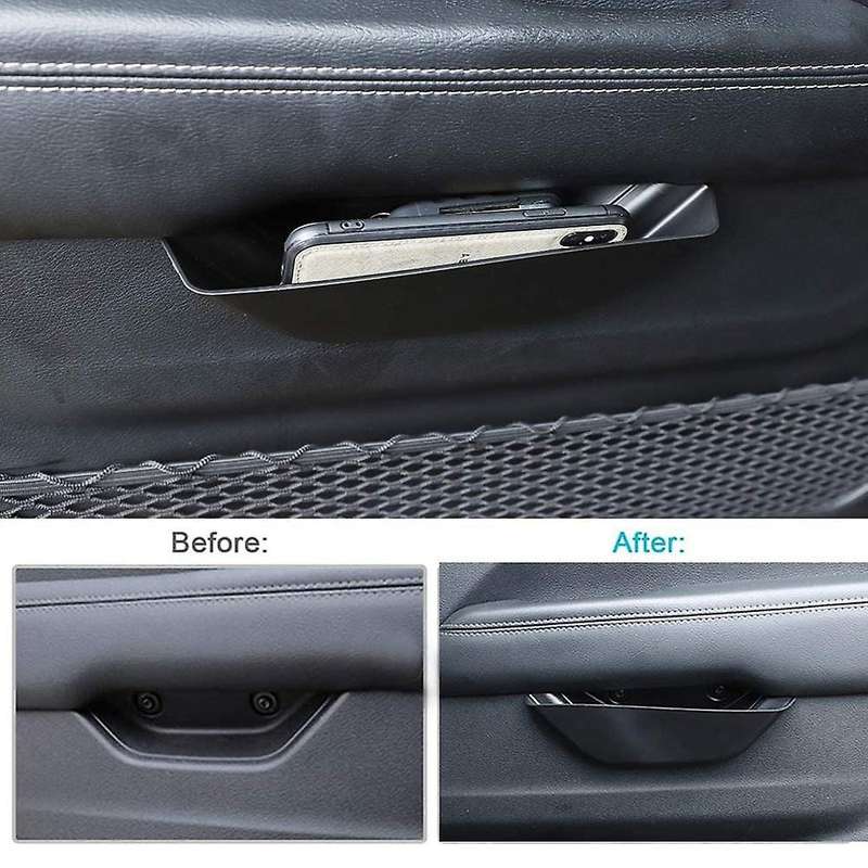 Door Handle Storage Organizer Trays Grab Handle Box Interior Accessories for Wrangler JL 2018-2020 a