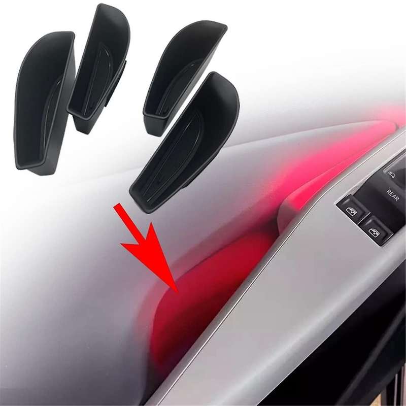 Door Handle Storage Box for Id.4 Id4 2021-2023 Door Handle Armrest Tray Organizer Interior Accessori